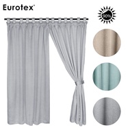 Eurotex, Dim Out Curtain, Block 90% Sunlight, 3 Ways Hanging Options (1 Piece) 2207