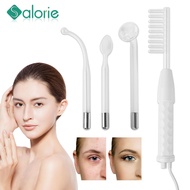 SALORIE Four in One High-frequency Electric Therapy Comb Skin Tightening High Frequency Facial Wand 