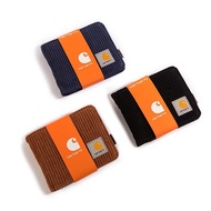 Carhartt WIP Corduroy Horizontal Function Card Slot Canvas Men's Wallet Short Wallet Long Wallet Dom
