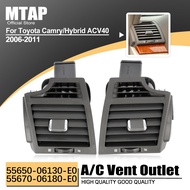 Left/Right Air Conditioner Outlet Assy For TOYOTA CAMRY ACV40 ACV41 2006~2012 Chrome Cilp A/C Air Co
