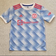 曼聯 Manchester United 2021/22 大童作客球衣