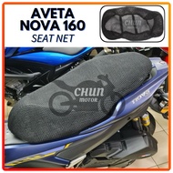 AVETA NOVA 160 SCOOTER 3D Seat Cover Net Motorcycle Jaring Good Quality Net Aveta Nova160