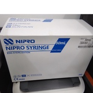 Nipro Syringe 50ml  Luer Slip - 50 's SINGLE-USE SYRINGE EXPIRY 2027
