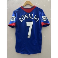【New Style】05-06 MAN-U Away RONALDO ROONEY V.NISTELROOY  Retro Football Jersey Custom Fans T-shirt -