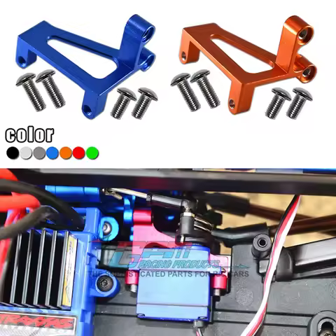 GPM Metal Aluminium Alloy Servo Mount 8240X for Traxxas 1/10 TRX4 DEFENDER Bronco G500 TRX6 G63 RC C