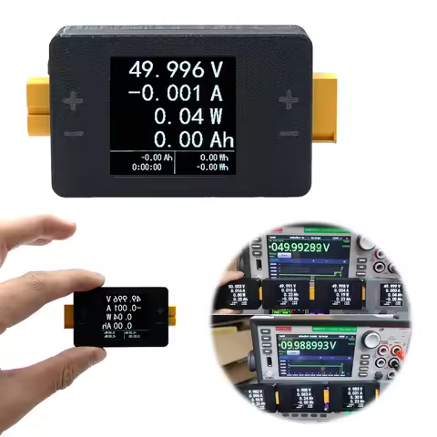 25A 8-150V Bidirectional DC Voltage Current Power Analyzer XT60 Interface Bidirectional Ammeter LCD 