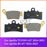 For Aprilia TUONO 457 Motorcycle Front Rear Brake Pads Disks For Aprilia RS 457 RS457 2024-2025