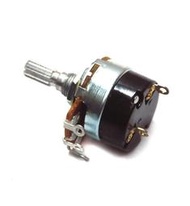 音響 B 類 可變電阻 帶開關 電位器 + 開關 24mm Potentiometer VR 1K 2K ~ 500K