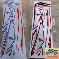 stiker sticker body stripe cover set (6) honda rs150v1 rs 150v1 rs150 v1 rs 150 v1 by ain