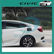 Honda Civic 10th Gen 2016-2020 Petrol Cap Cover Carbon Fiber Design  Berjaya Auto Aksesori Kereta