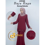 JAWARI Kurung Nabeeha Baju Raya 2025 Wanita Sedondon Ibu dan Anak - Family