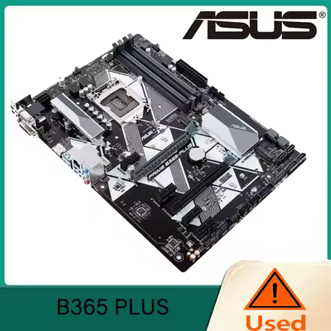 ASUS PRIME B365-PLUS Motherboard Intel B365 LGA 1151 DDR4 M.2 ATX Core DVI-D