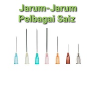 Jarum Picagari Needle Syringe 16G/ 18G / 21G / 22G / 23G / 24G/ 25G/ 27G/ 29G / 30G