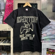LED ZEPPELIN - NORTH AMERICAN TOUR 1977 TSHIRT BLACK