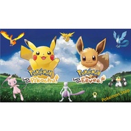 【LGP&E】3 Birds Mew Mewtwo Meltan Melmetal Shiny Pokemon Let's Go Pikachu Eevee full stat Trade on NS