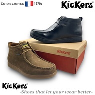 Kickers Men’s Sweat Leather Expeditions Smart Casual Boot Shoes Kasut Kulit But Lelaki Kickers Terun