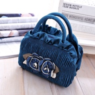 Handbag Exquisite Flower Mother Bag Cute Key Coin Purse Canvas Bag Handbag 67c1