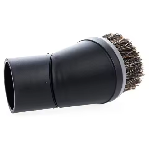 1PC Black Round Dust Brush Attachment For Miele C1 C2 C3 Compact & Classic Series Vacuum Cleaners Fu