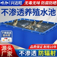 Canvas Fish Pool Fish Breeding Special Box Waterproof Sunscreen Fish Tank Household Swimming Pool Th