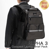 Tumi TUMI Backpack ALPHA 3 Compact Laptop Brief Pack ALPHA 3 Compact Laptop Brief Pack 117297-1041 Black