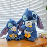 Cute Stitch Plush Toy Cartoon Figure Plush Stitch Stuffed Stitch Hold Duck