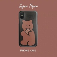 Bear 手機殼訂做 蘋果 iPhone Xs Max XR case 及 huawei 華為 p30 pro 手機殼