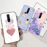 For Huawei Nova 2i  RNE-L21 RNE-L22 Case Heart flower astronaut Painted  2023 design Soft Silicone Proective Cover for Huawei Nova2i 2 i Shell