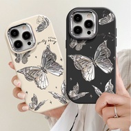 Silver fluttering butterflies Case For Realme 11 11X C67 12 12X 13 5 5S 5i 6i C3 C25 C25SC65 Narzo 6