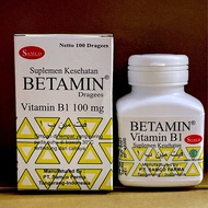 Bitamin B1 betamin 100mg isi 60.s
