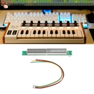 AIPING Music Level Indicator Module, 32-Bit 8 Effects Adjustable Brightness Sound Level Display Boar