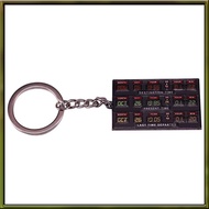 Time Circuit Keychain Movie Keychain Science Fiction Comedy Movie Interesting Keychain Movie Periphe