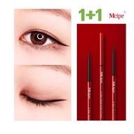 [Mcipe] 1+1 Smudge-Free Tattoo Auto Slim Gel Eyeliner, Auto Pencil Black, Auto Pencil Brown