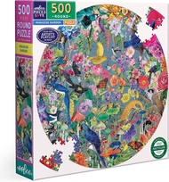 eeboo Paradise Garden 500 Rd Puzzle จิ๊กซอว์รูปสวนสวรรค์แบบ 500 ชิ้น