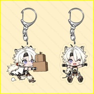 Wuthering Waves Acrylic Keychain Encore Pendant Cartoon LINGYANG Accessories Anime Periphery