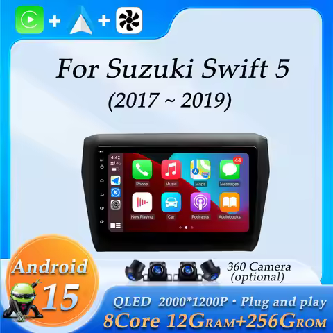 DSP Stereo GPS Navigation Split Screen for Suzuki Swift 5 2017 - 2019 Car Radio Video Audio Multimed