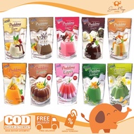 Nutrijell Milk Pudding All Flavors | Nutrijell Milk Pudding | Agar Nutrijel Pudding Powder Nutrijell