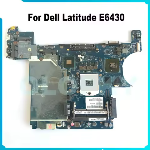CN-02V2HC Laptop Motherboard For Dell Latitude E6430 Mainboard QAL81 LA-7782P with GPU SLJ8A 100% Te