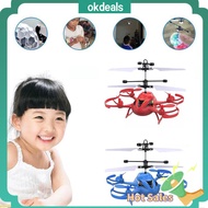 OKDEALS Planes Helicopter Drone Remote Control Drone Induction Toy Infrared Sensor Aircraft Flying Toys