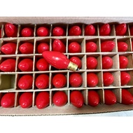 Red altar lamp bulb, E12 tail socket