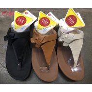 New leather fitflop for women with box and hanger fitflop slippers woman