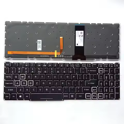 US Backlit Keyboard For Acer AN517-51 AN715-51 AN515-54 N20C2,N18C3 N18C4 laptop
