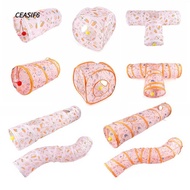 CEASIF6 Cat Tunnel Tube, Foldable Breathable Cat Nest, Fun Polyester+Steel Wire Training Interactive