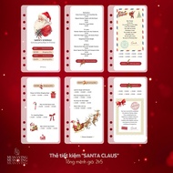 SANTA CLAUS savings card - 6 cards - 2 million