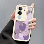 UNGU Casing Hp Untuk VIVO V29 Pro 5G V29E 5G V27 Pro 5G V27E 5G V25 5G V25E V23 V23i V23E 5G V15 V20