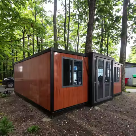 Hot Sale Double Wing Portable Home Sexpandable 10ft 20ft 30ft 40ft Container Houses Or Office Bedroo