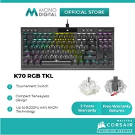 CORSAIR K70 RGB TKL CHAMPION SERIES Mechanical Gaming Keyboard - Cherry MX Speed/ Corsair OPX (CH-91