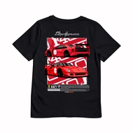 KARIMAKE Unisex Children's Distro T-Shirt with Car Image FERRARI F40 RED LBWK LIBERTY WALK V2