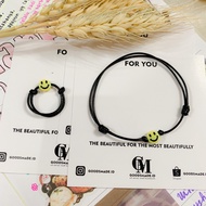 Smile RING / SMILE BRACELET (1 SET)