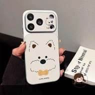 Cute Puppy Leather Phone Case For iQOO 15 Ultra 13 12 10 9 8 Neo 10R 10 9 9S 8 Z11 Z10 Z9 Turbo Z9X 