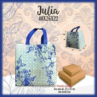 Hajatan bag fits a 22x22 rice box. besek blessing bag | Mika big bento